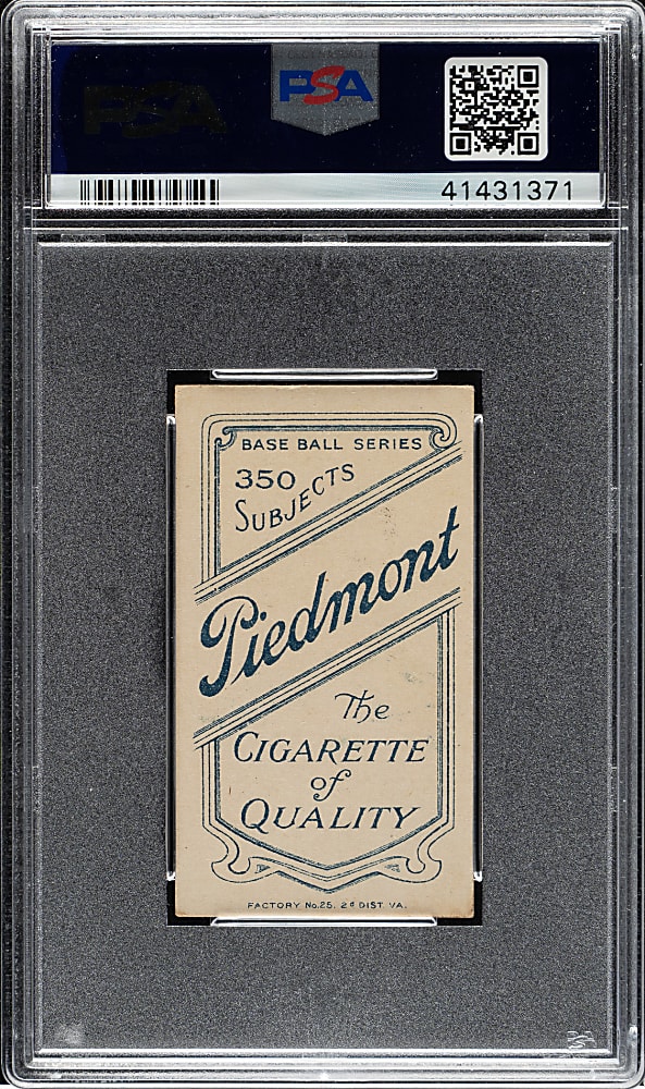 1909-1911 T206 White Border Jake Weimer PSA EX 5