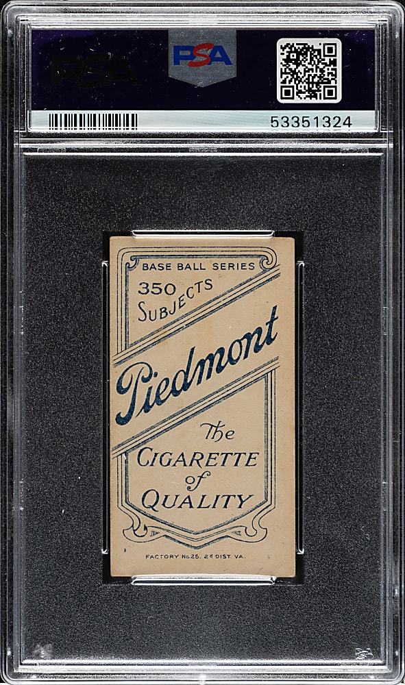 1909-1911 T206 White Border George Mullen PSA VG-EX 4