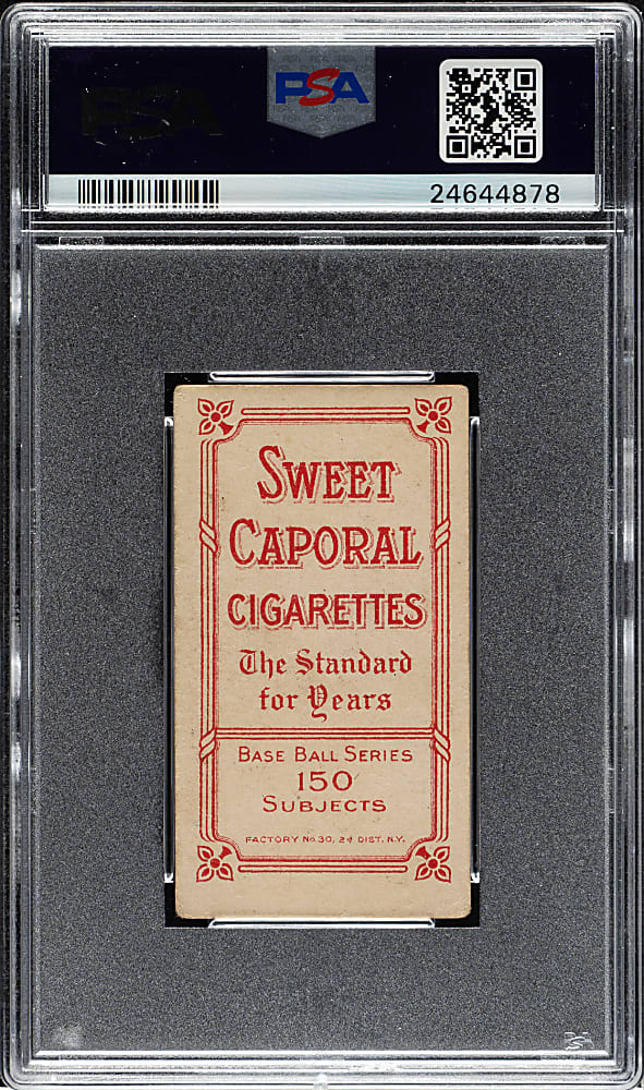 1909-1911 T206 White Border Al Shaw PSA VG-EX 4