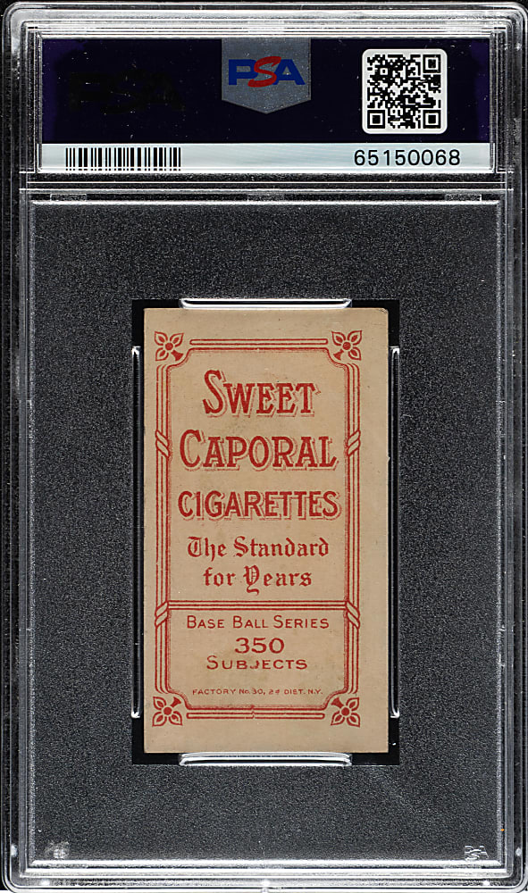 1909-1911 T206 White Border Charlie Rhodes PSA VG-EX+ 4.5