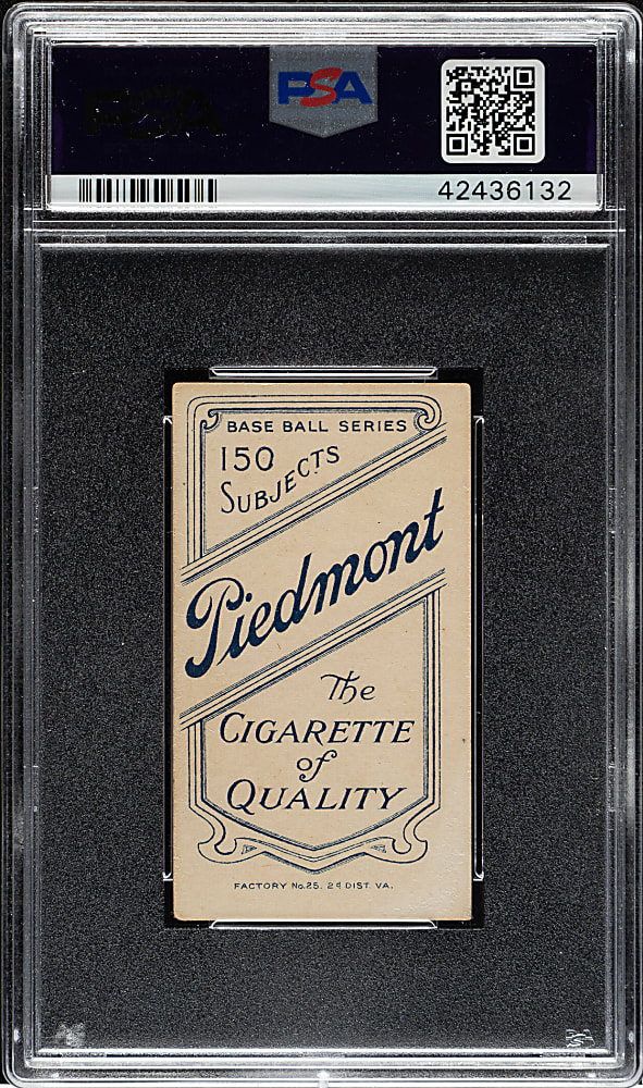 1909-1911 T206 White Border Germany Schaefer Detroit PSA VG-EX+ 4.5