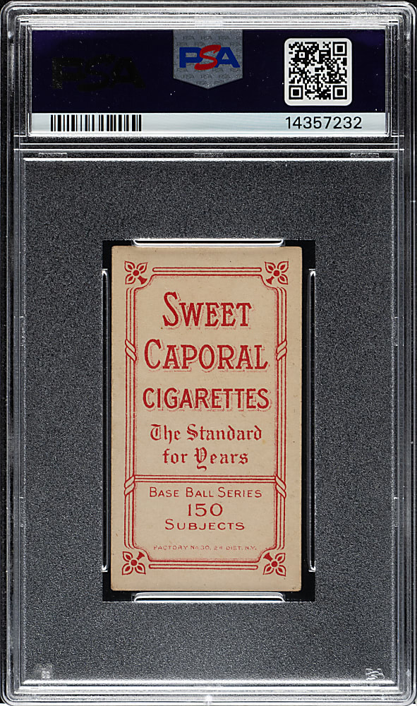 1909-1911 T206 White Border Hobe Ferris PSA EX 5
