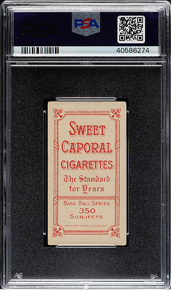 1909-1911 T206 White Border Cecil Ferguson PSA EX 5