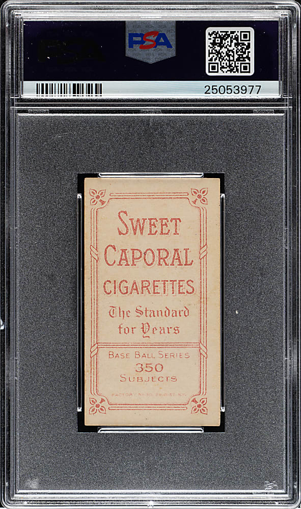1909-1911 T206 White Border Al Bridwell Portrait No Cap PSA EX 5