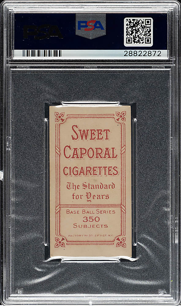 1909-1911 T206 White Border George Bell Hands Above Head PSA EX 5