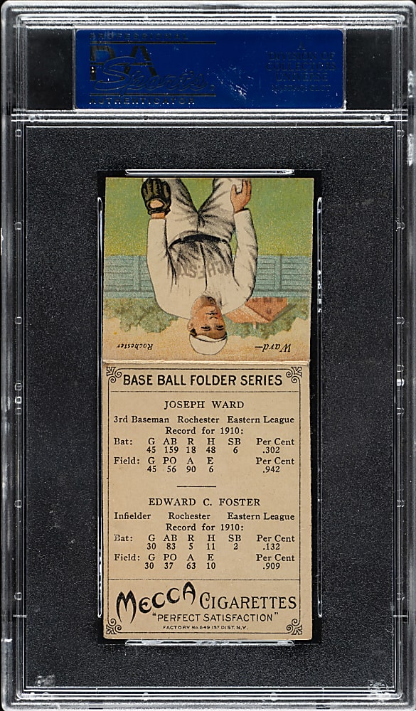 1911 T201 Mecca Double Folder Foster/Ward PSA EX 5