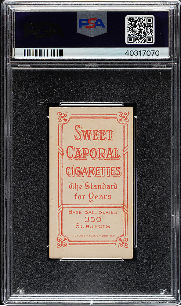1909-1911 T206 White Border Jack Hannifan PSA EX-MT 6