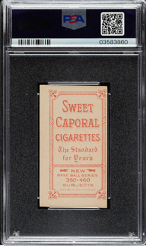 1909-1911 T206 White Border John Hummel PSA EX-MT 6