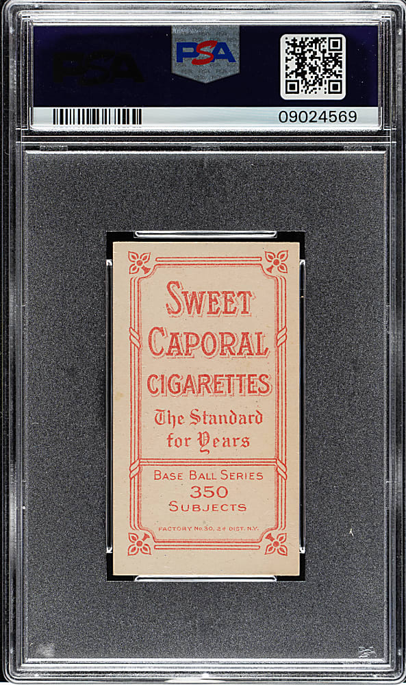 1909-1911 T206 White Border Bill Sweeney PSA EX-MT 6
