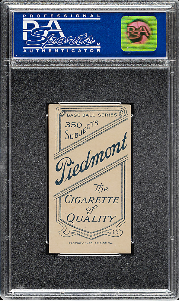 1909-1911 T206 White Border Oscar Stanage PSA EX-MT 6