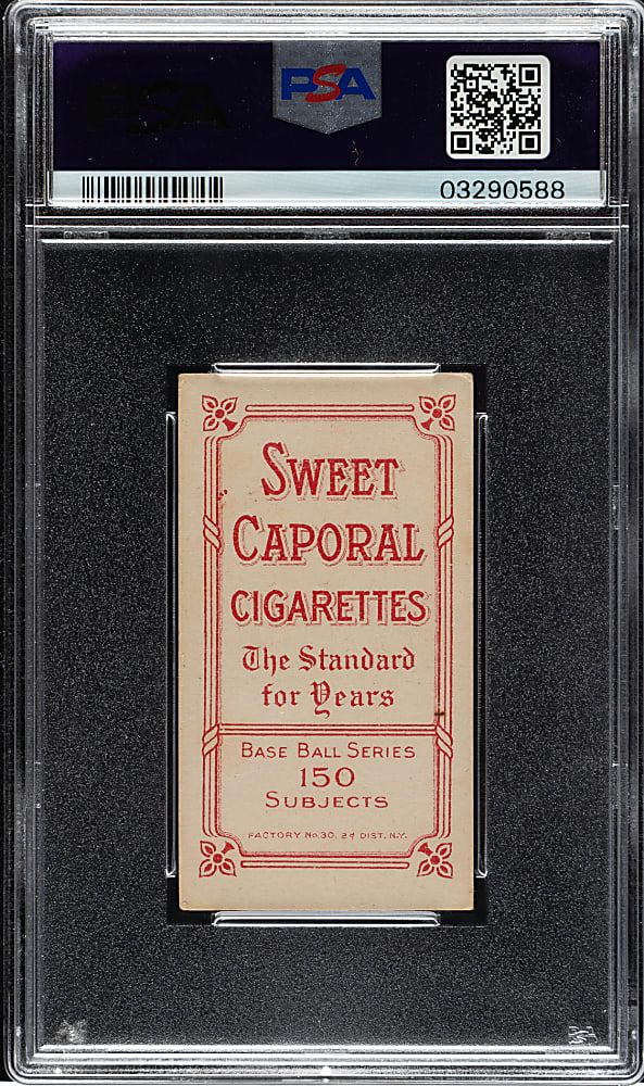 1909-1911 T206 White Border Harry McIntyre Brooklyn PSA EX-MT 6