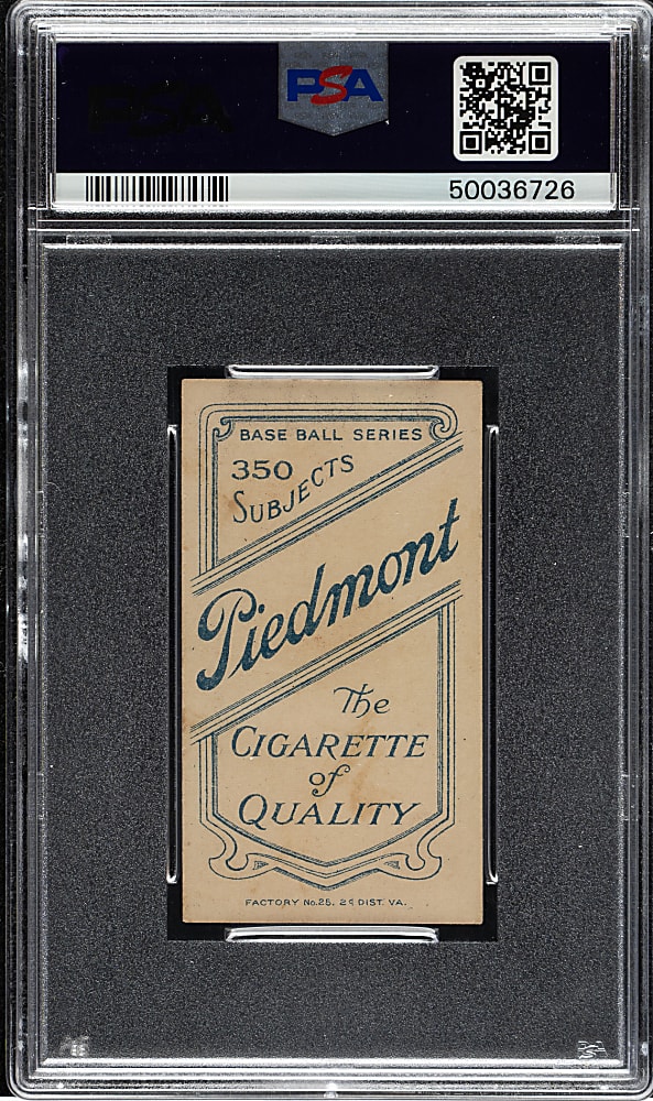 1909-1911 T206 White Border Dan McGann PSA EX-MT 6