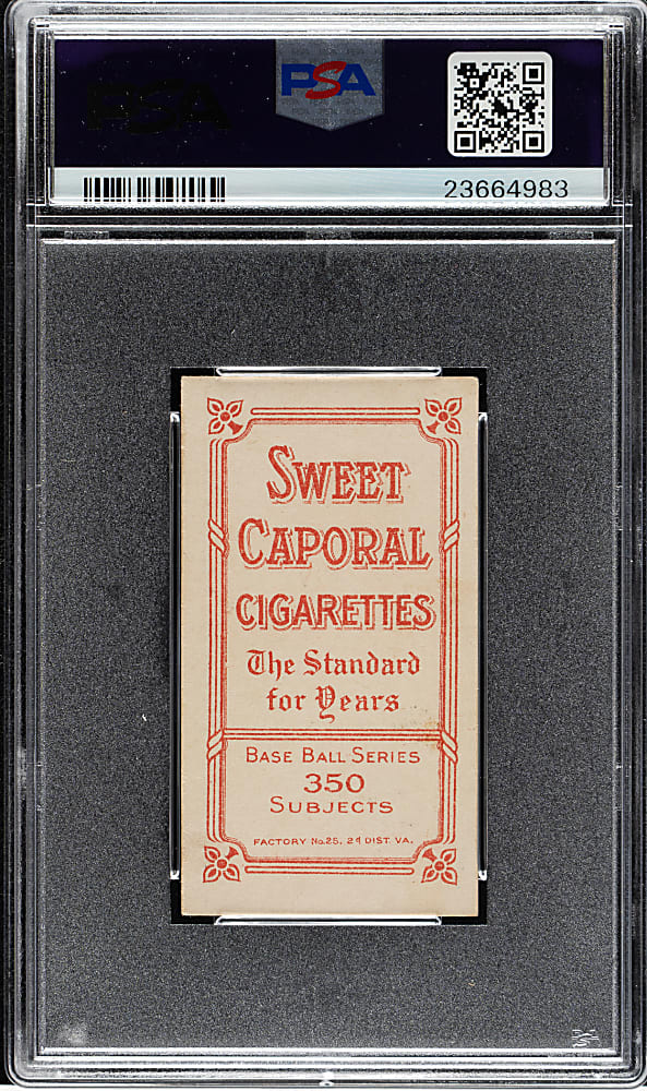 1909-1911 T206 White Border Claude Ritchey PSA EX-MT 6