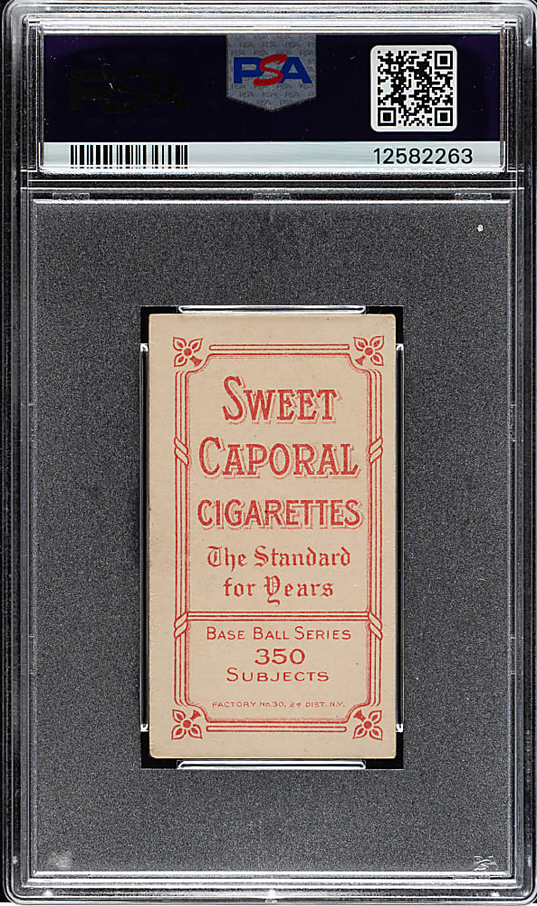 1909-1911 T206 White Border Jimmy Phelan PSA EX-MT 6