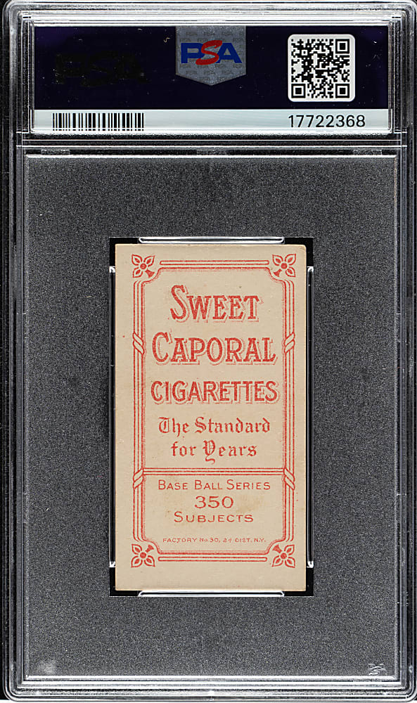 1909-1911 T206 White Border Frank Arellanes PSA EX-MT 6