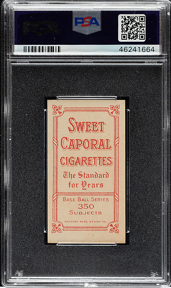 1909-1911 T206 White Border Fred Burchell PSA EX-MT 6