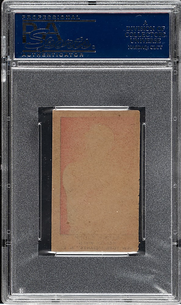 1920-1921 W514 #100 Benny Kauff PSA EX+ 5.5