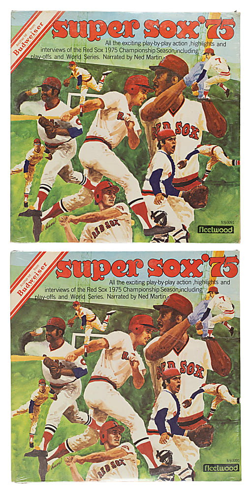 Circa 1970s Baseball, Hockey, and Basketball Record Album Collection (12) Including Six Signed Albums by John Havlicek and Ken Dryden