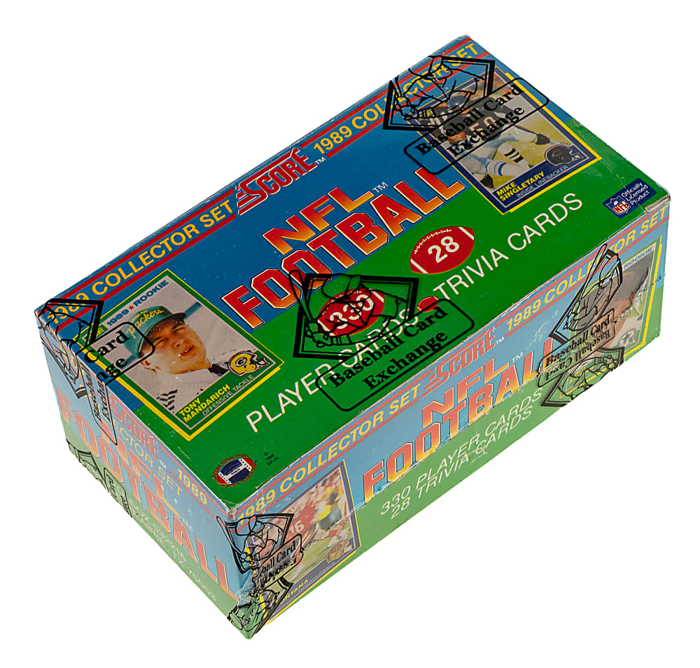 1989 Score Football Unopened Factory Set - BBCE