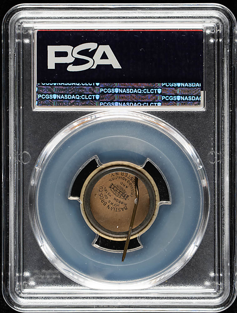 1920 Mrs. Sherlock's Bread Pin Roger Bresnahan PSA MINT 9