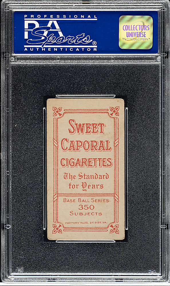 1909-1911 T206 White Border Roger Bresnahan Portrait PSA VG-EX 4