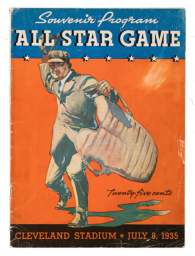 1935 All-Star Game Program