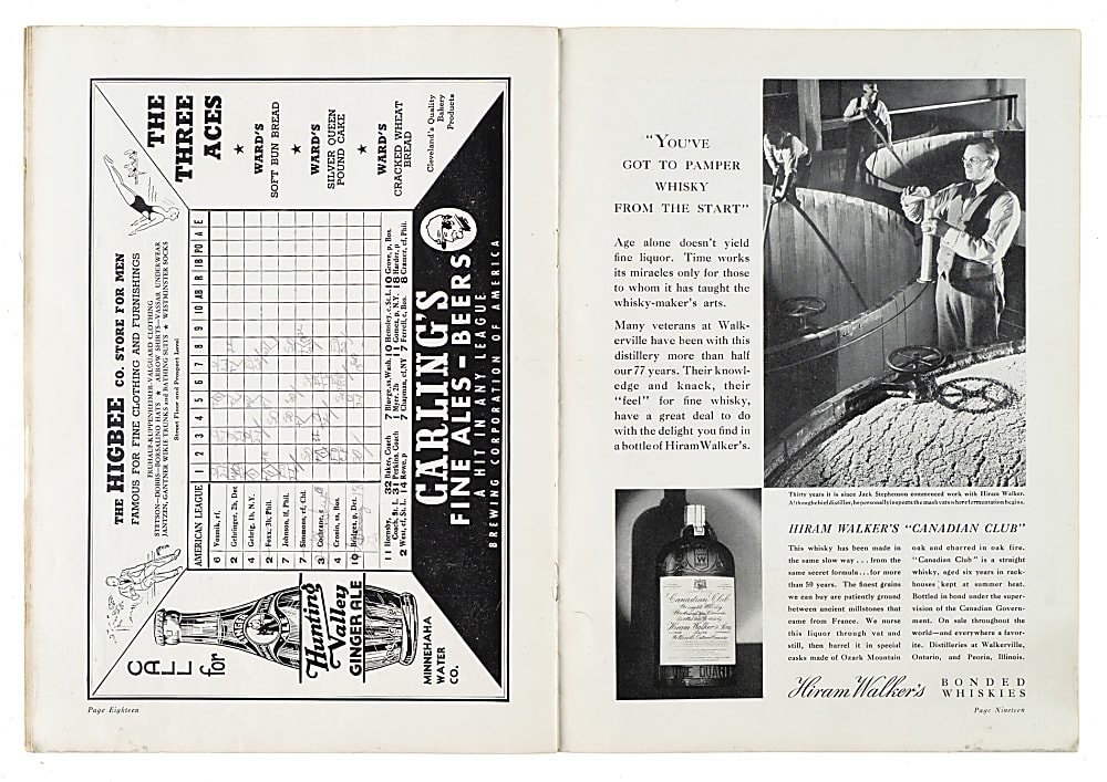 1935 All-Star Game Program