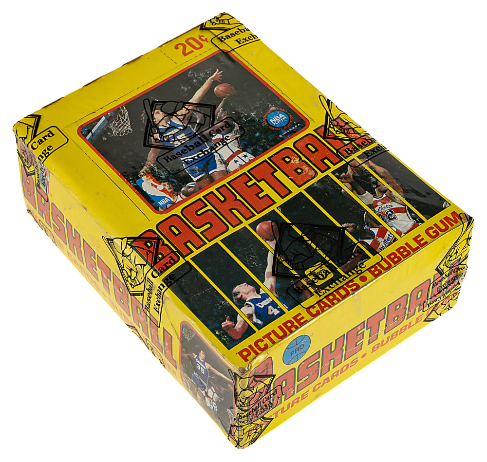 1979-1980 Topps Basketball Unopened Wax Box (36 Packs) - BBCE