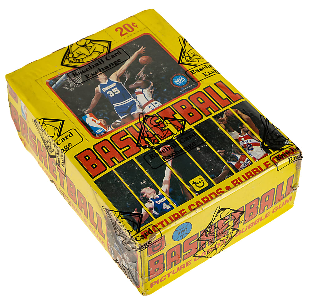 1979-1980 Topps Basketball Unopened Wax Box (36 Packs) - BBCE