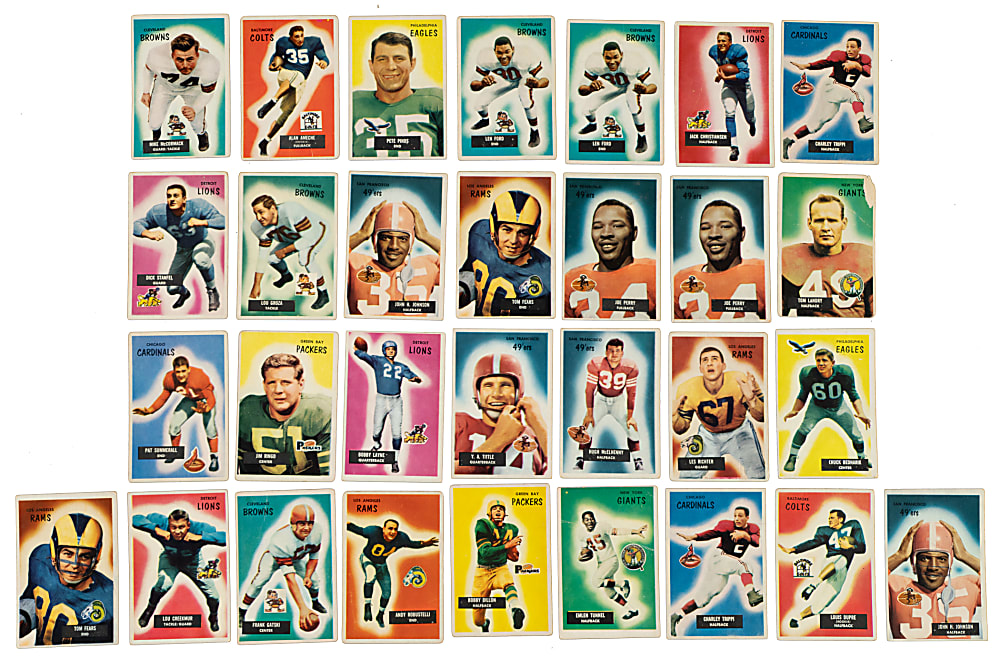 1955 Bowman Near-Complete Set (129/160)