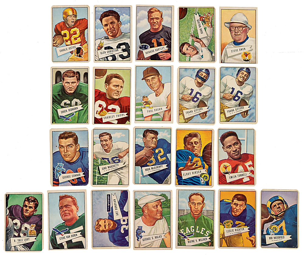 1952 Bowman Large Football Collection (69)