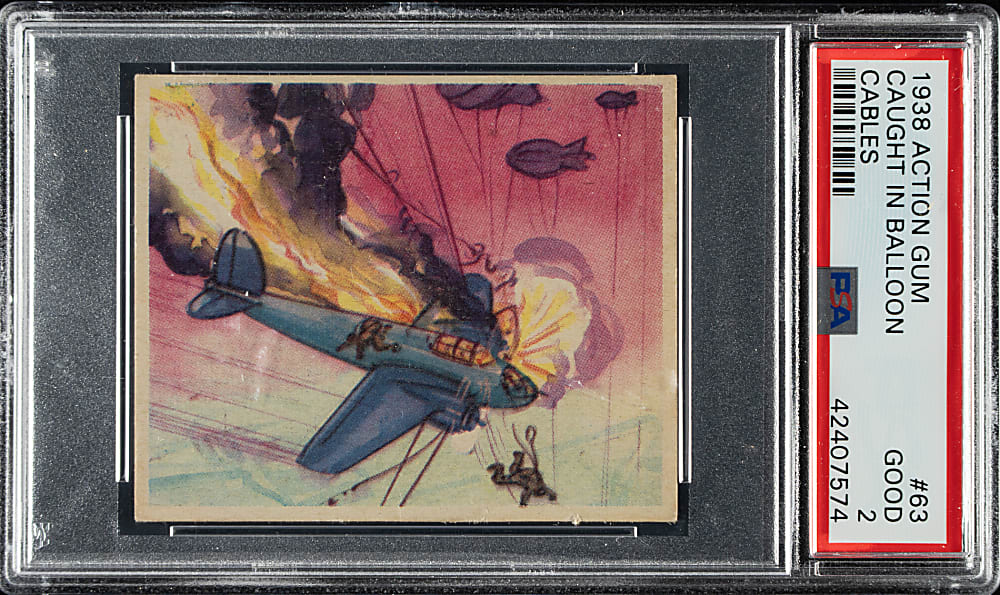 1938 R1 Goudey "Action Gum" Complete Set (96)