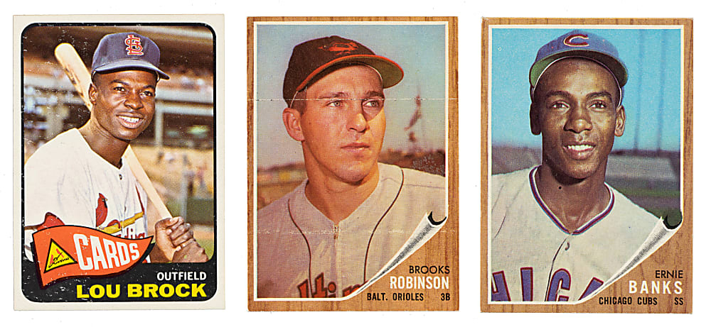 1962 to 1966 Topps Collection (627) Including 42 Hall of Famers