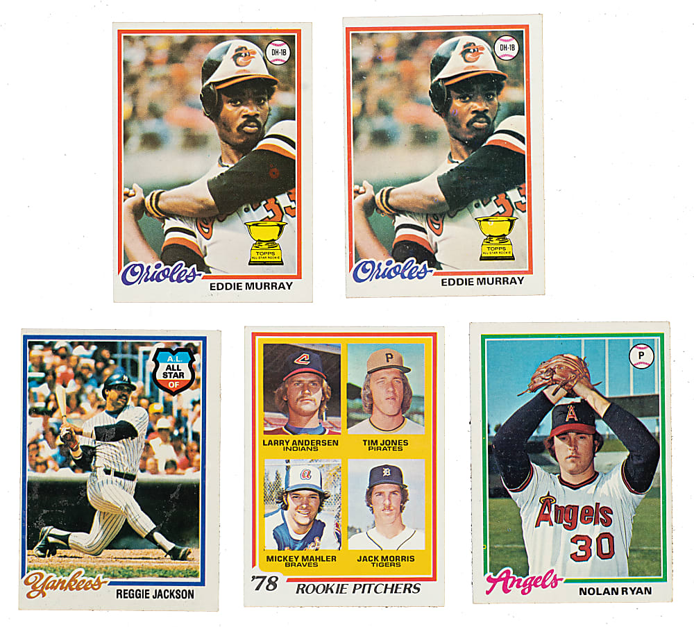 1978 Topps Partial Set (521/726)