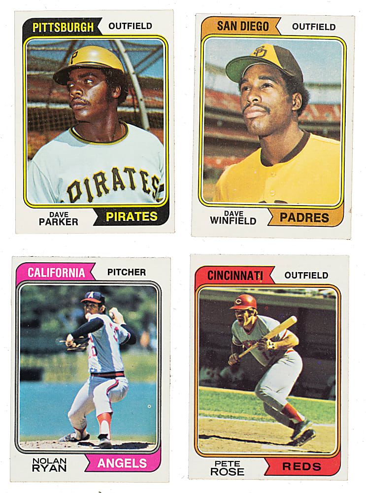 1974 Topps Complete Set (660) Plus Near-Complete Traded Set (39/44)