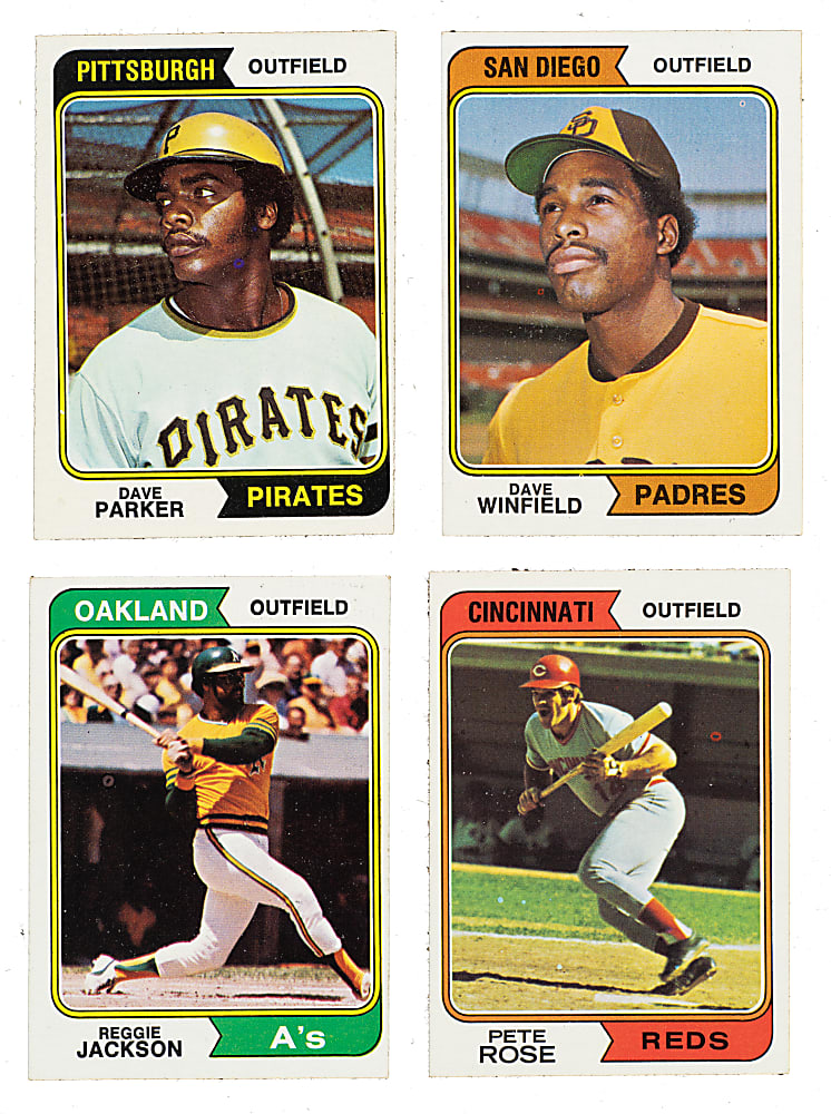 1974 Topps Collection (531) Including Dave Winfield and Two Dave Parker Rookies