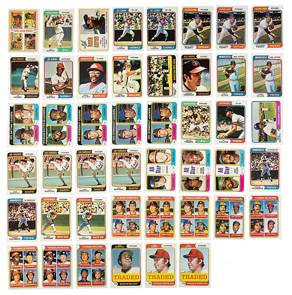 1974 Topps Collection (531) Including Dave Winfield and Two Dave Parker Rookies