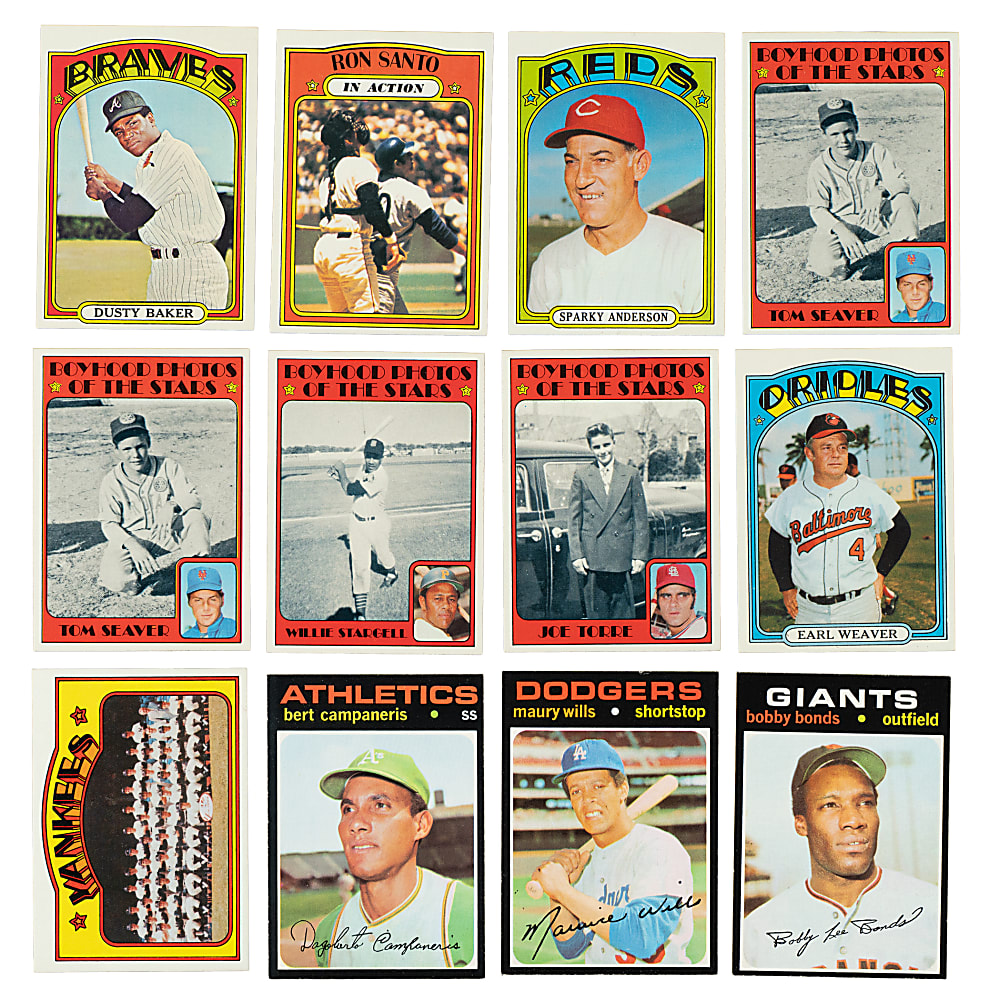 High-Grade 1971 and 1972 Topps Collection (369)