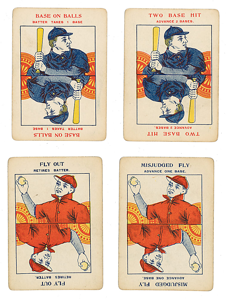1914 Tim J. Jordan Baseball Card Game Partial Set (38/72)