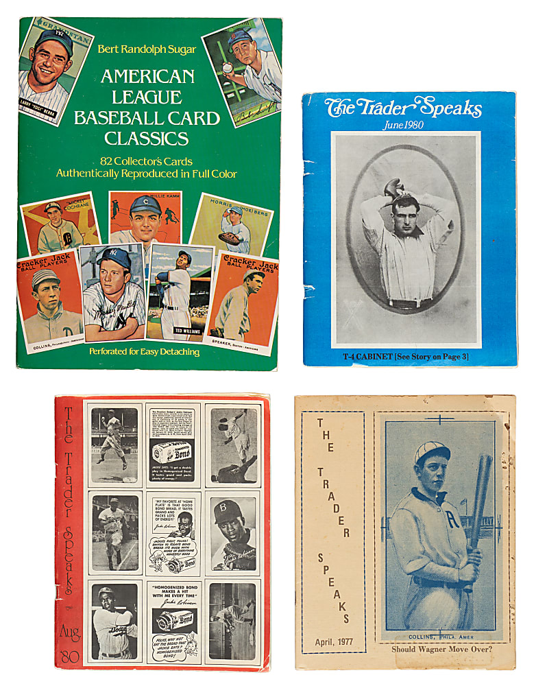 1975 to 1987 Hobby Publication Collection (13) Including The Trader Speaks, Bert Sugar, and Lew Lipset