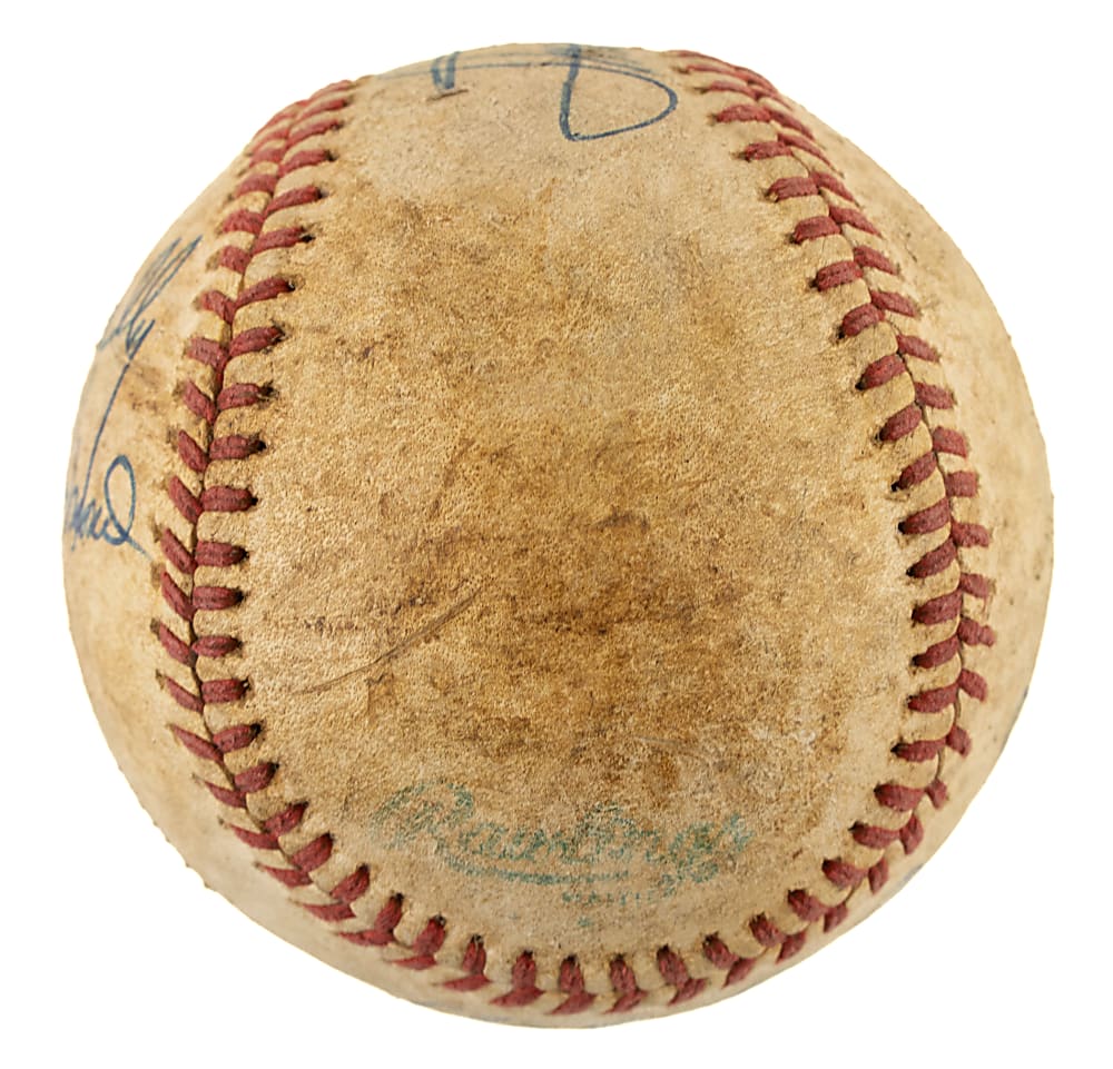 Hall of Fame and Stars Multi-Signed Baseball with Minnie Minoso, Vin Scully, and Monte Irvin
