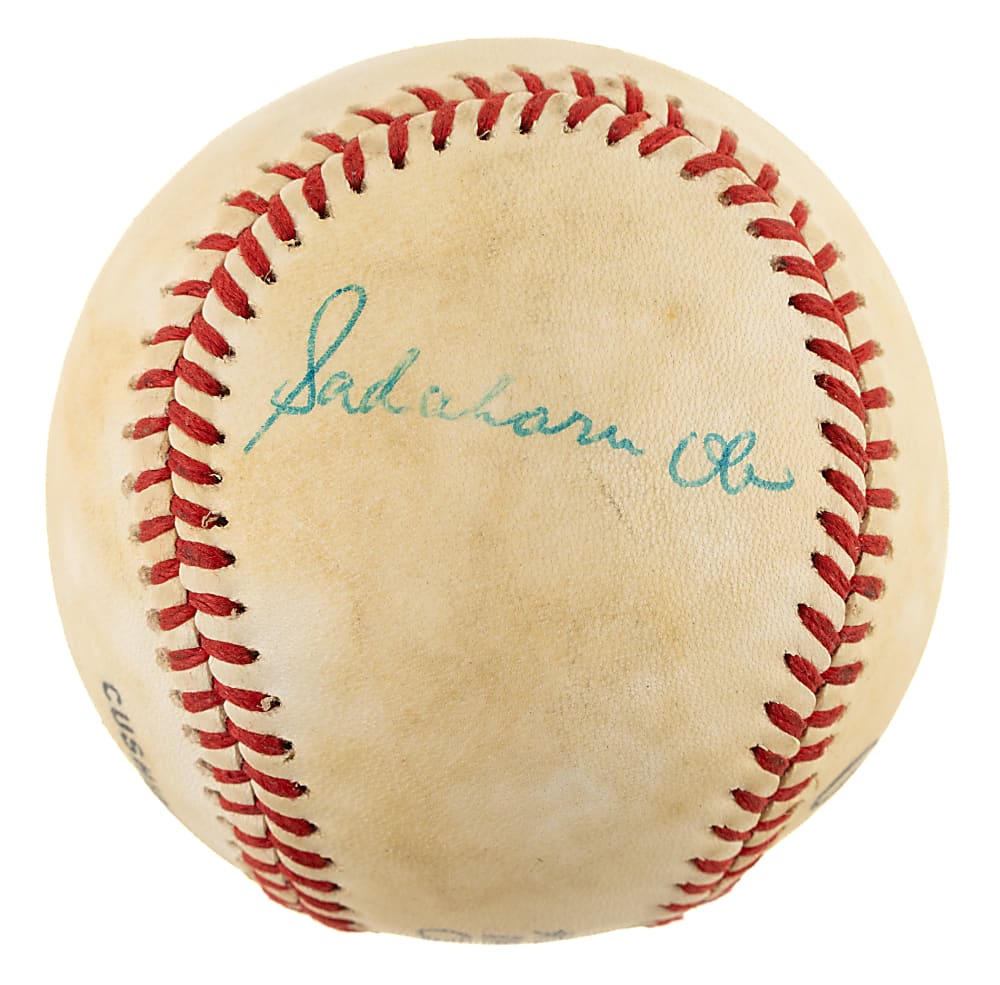 Sadaharu Oh Signed Baseball - JSA