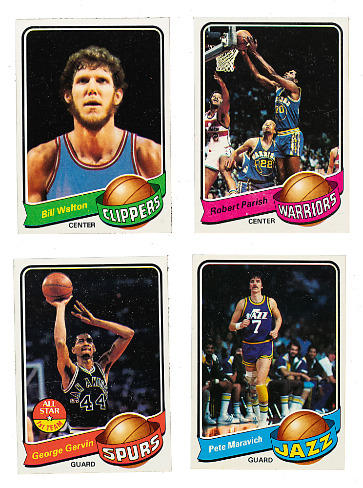 1979-1980 Topps Basketball Near-Complete Set (129/132)