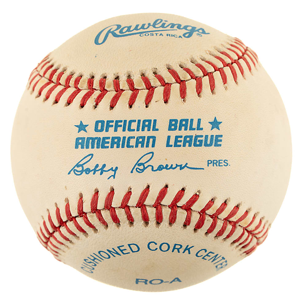 Mickey Mantle Single-Signed Baseball - JSA