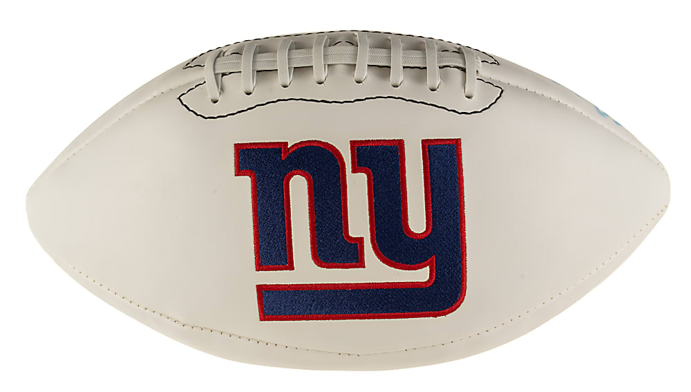 Eli Manning Signed New York Giants Football - JSA