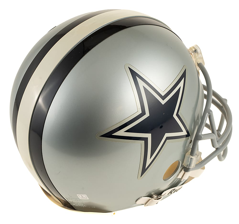 Troy Aikman Signed Dallas Cowboys Helmet - JSA