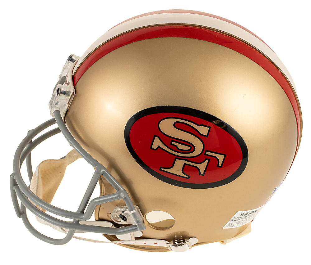 Joe Montana Signed San Francisco 49ers Helmet - JSA