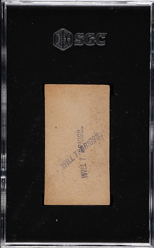 1889 N172 Old Judge Leon Viau SGC Authentic