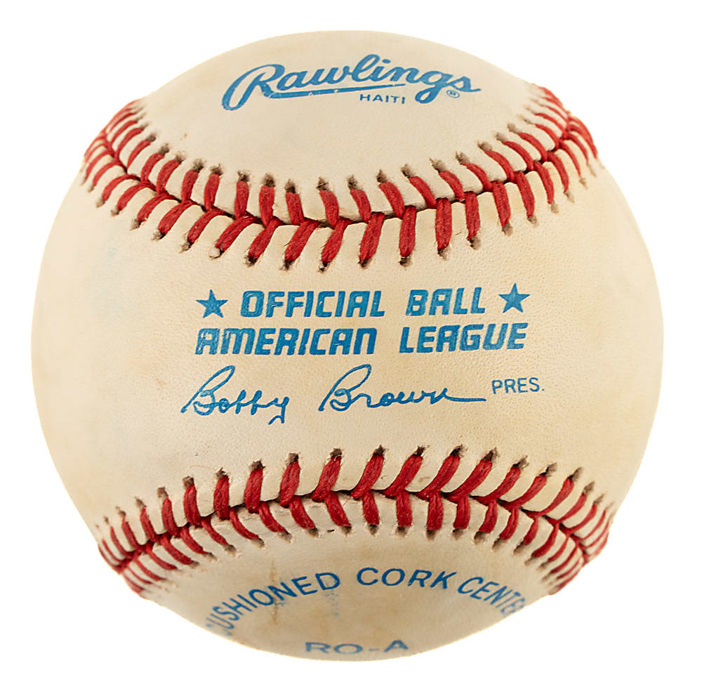 Larry Bird Single-Signed Baseball - JSA