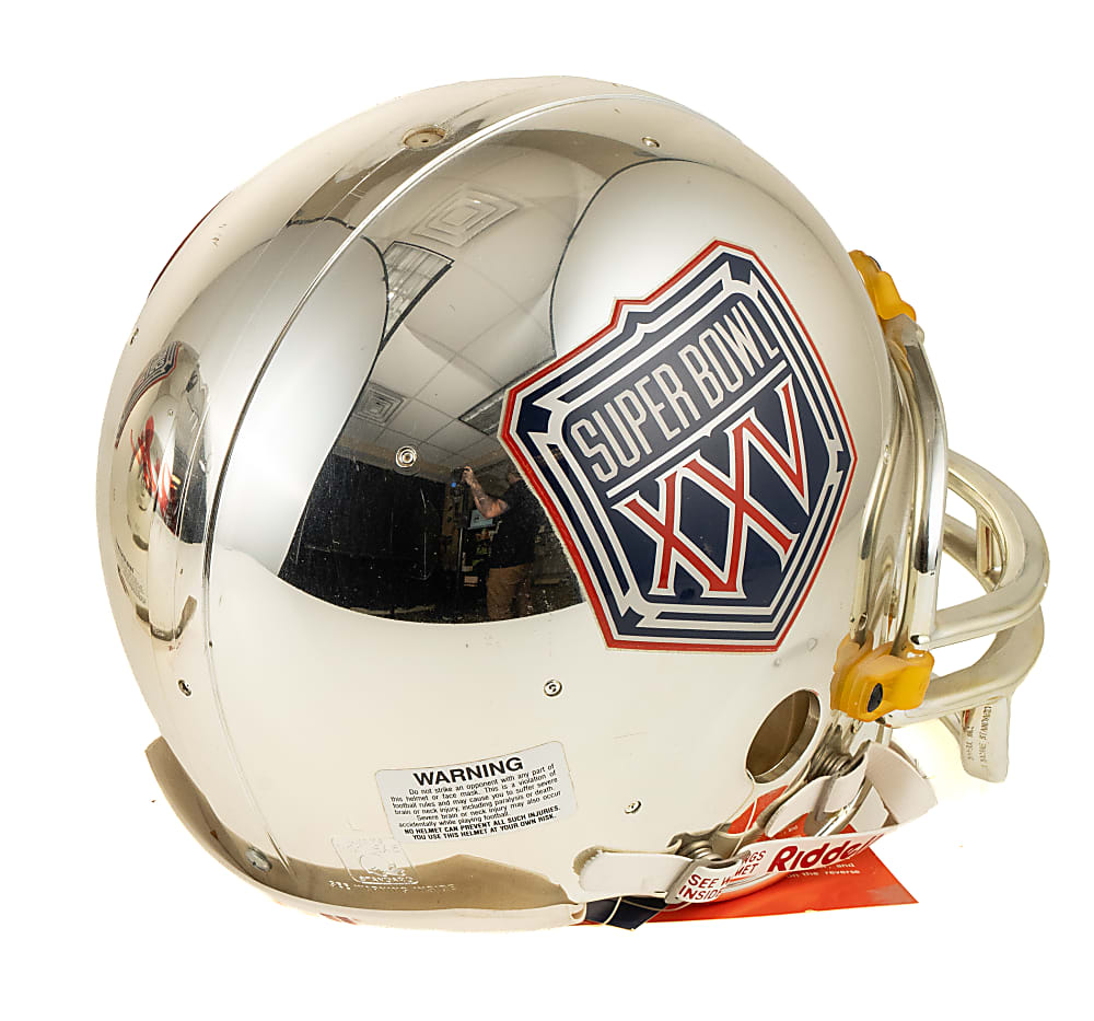 Lawrence Taylor Single-Signed Super Bowl XXV  Helmet - JSA